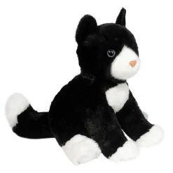 Beckie Soft Black & White Cat