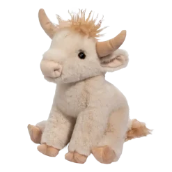Laddie Cream Highland Cow Super Soft