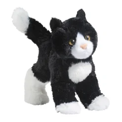 Snippy Black & White Cat